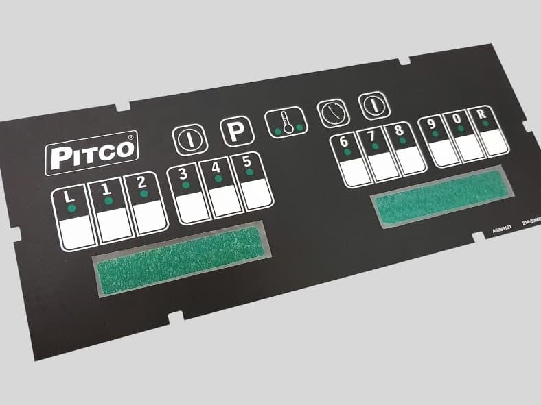 Sliding Strip Overlay — custom graphic overlay by Ensel Technologies