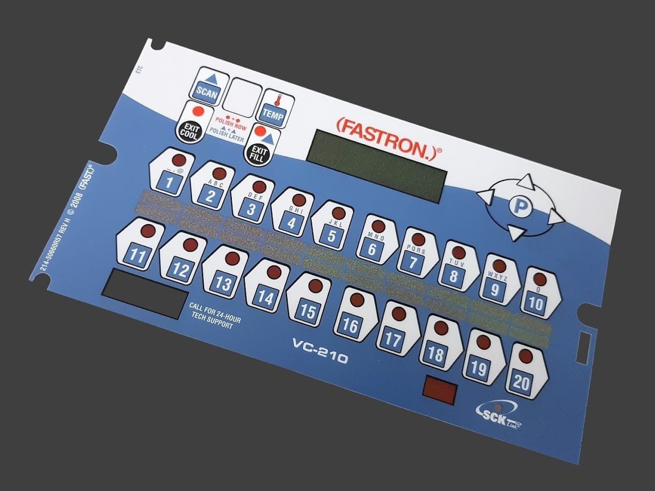 Hard Backer Overlay — custom graphic overlay by Ensel Technologies