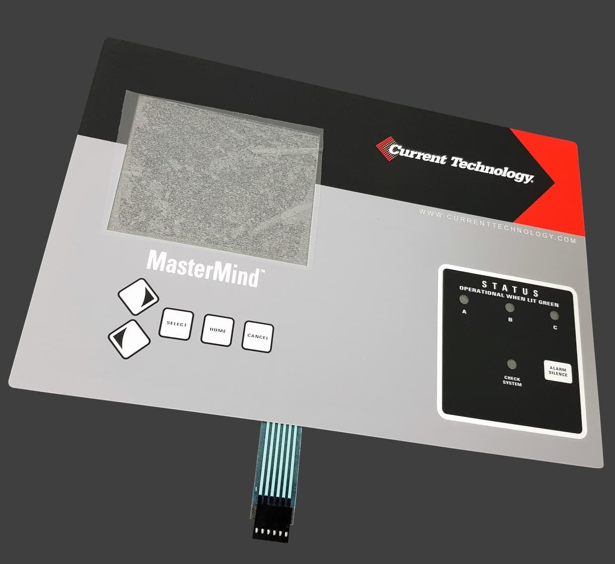 Alarm & Monitoring Systems — custom membrane switch by Ensel Technologies